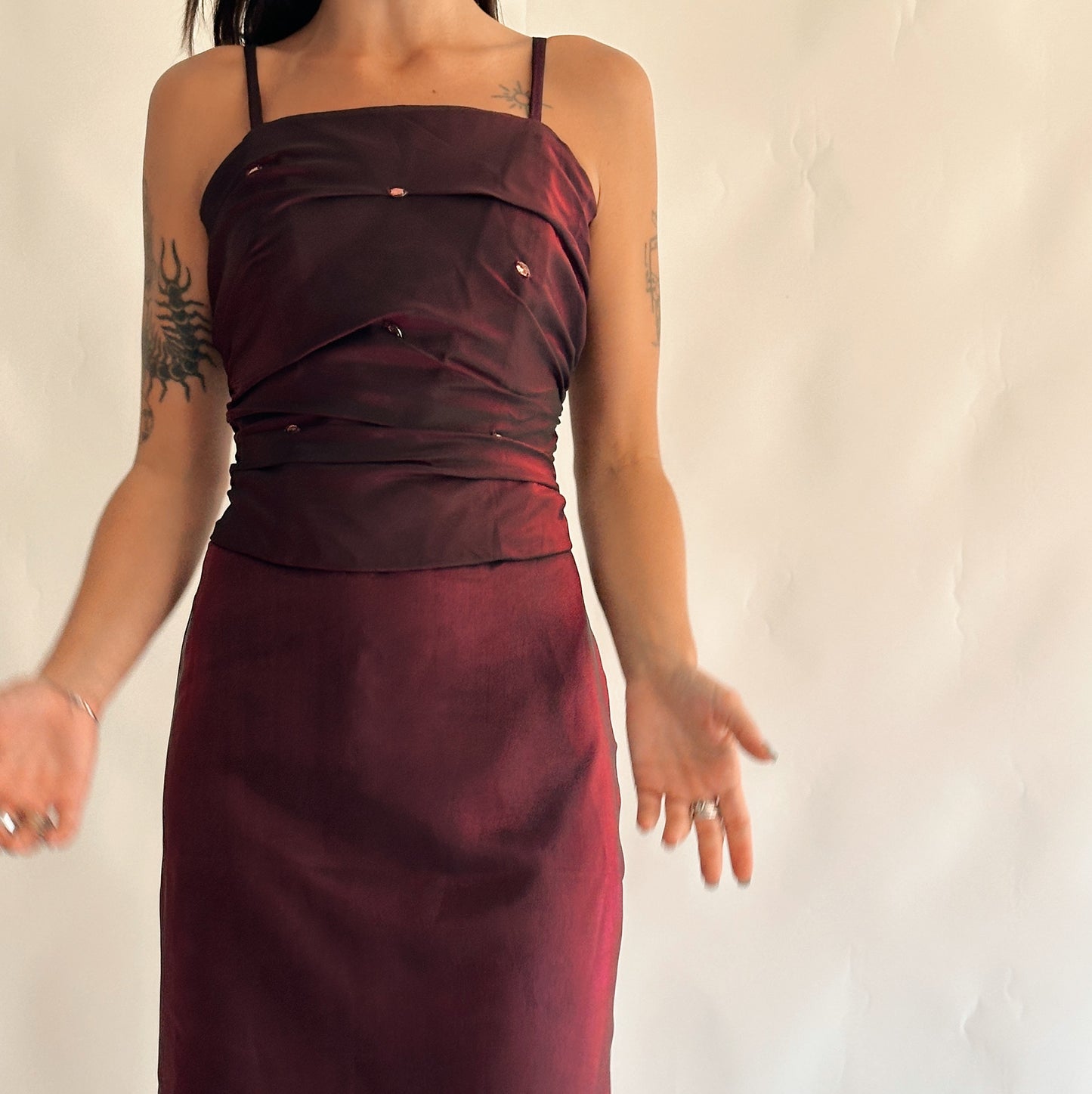 Vestido maxi de festa (S-M)