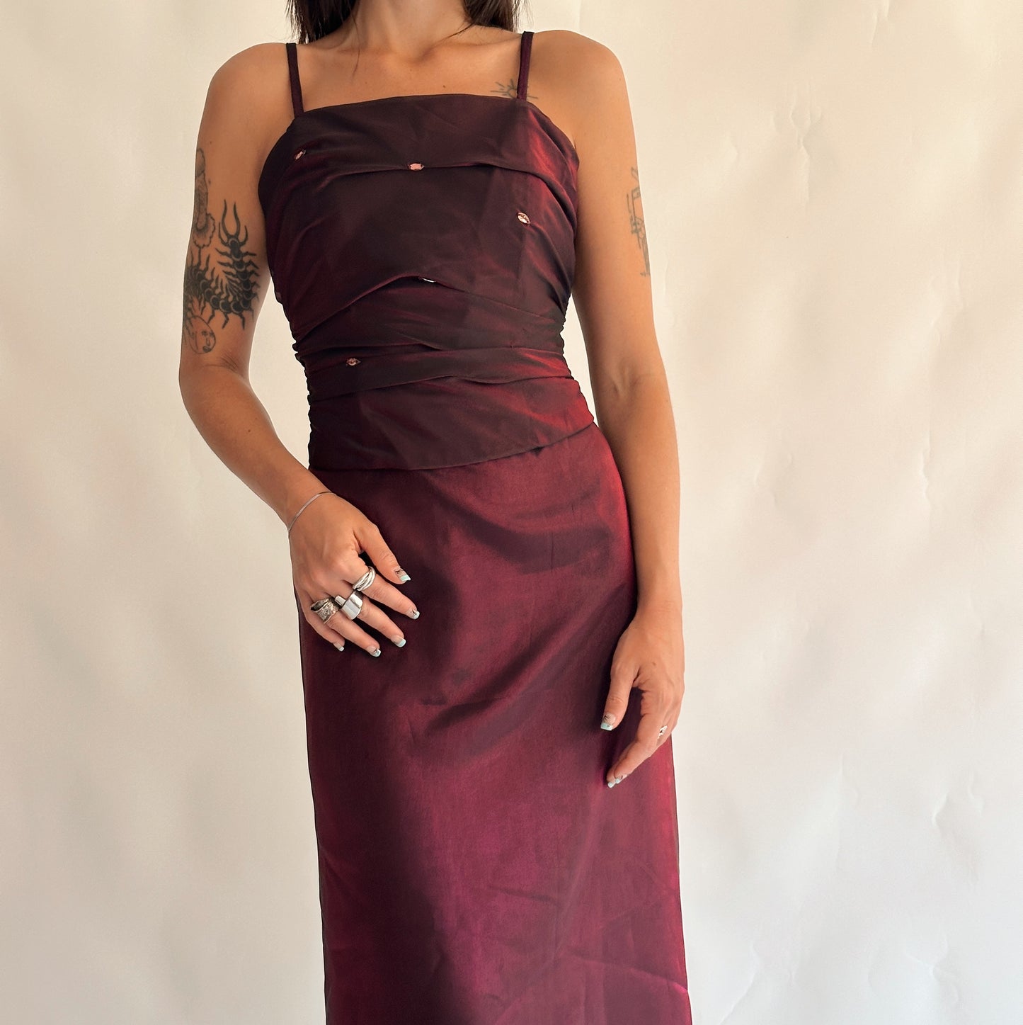 Vestido maxi de festa (S-M)