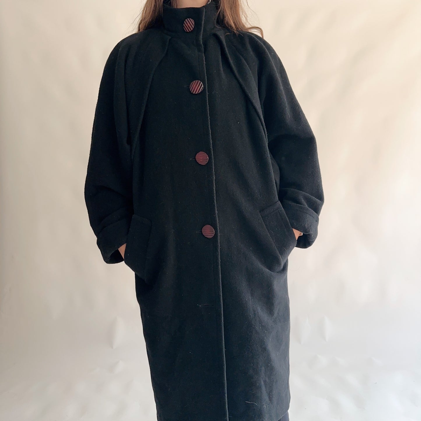 Casaco Vintage 80s Cashmere (L)