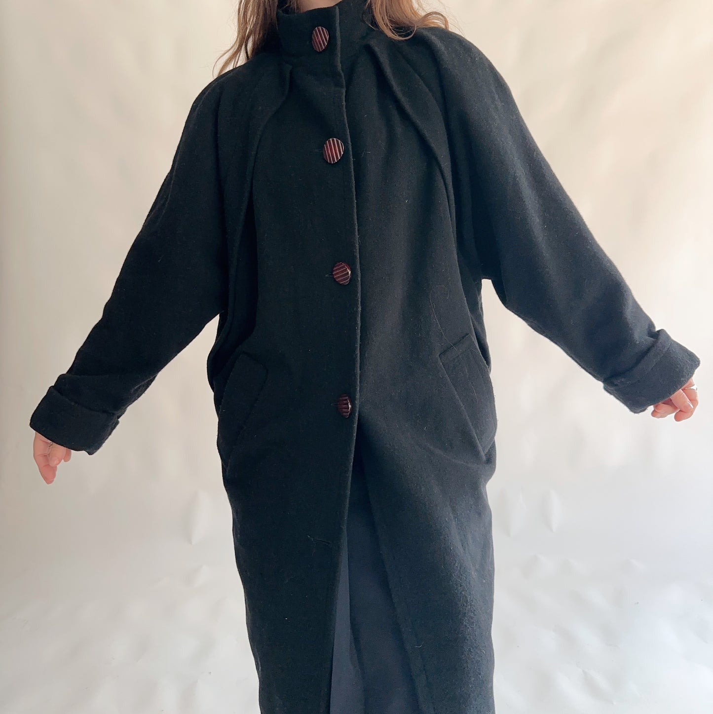 Casaco Vintage 80s Cashmere (L)