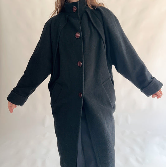 Casaco Vintage 80s Cashmere (L)