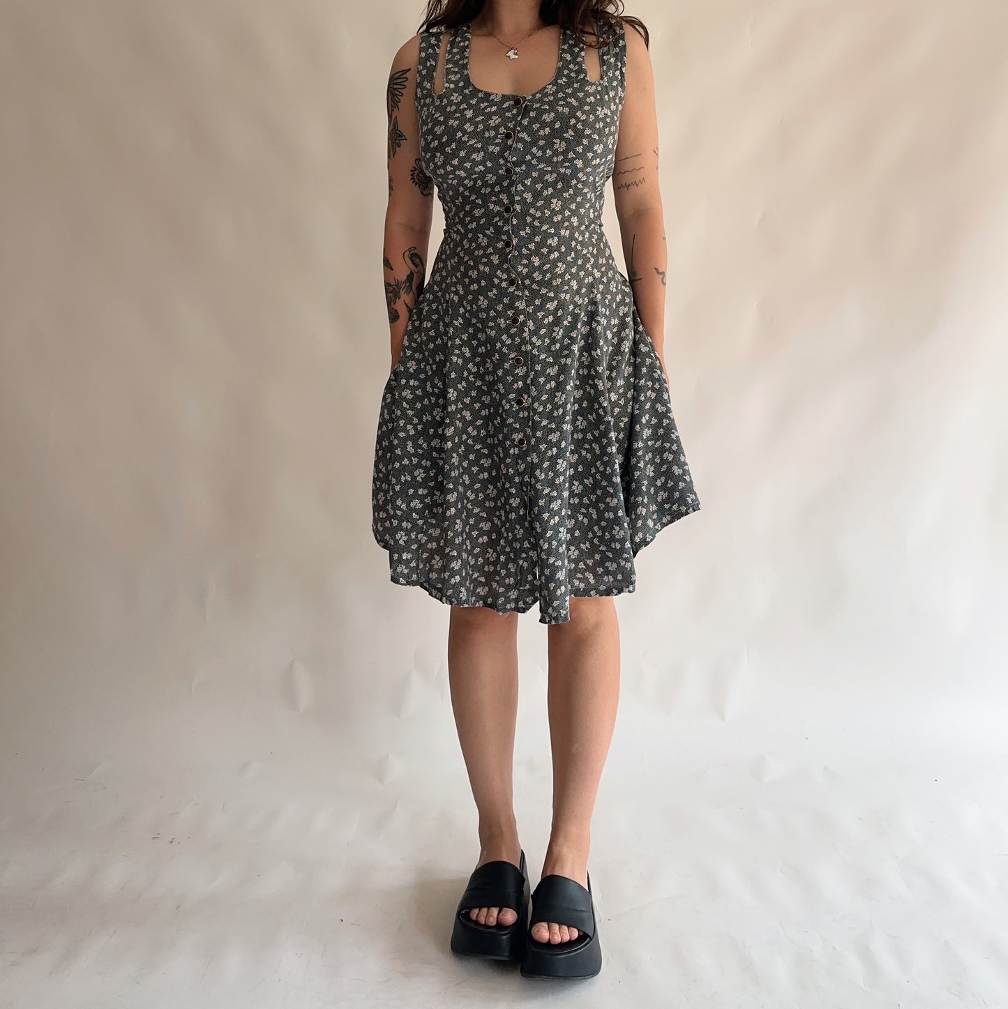 vestido vintage 90s (XL)