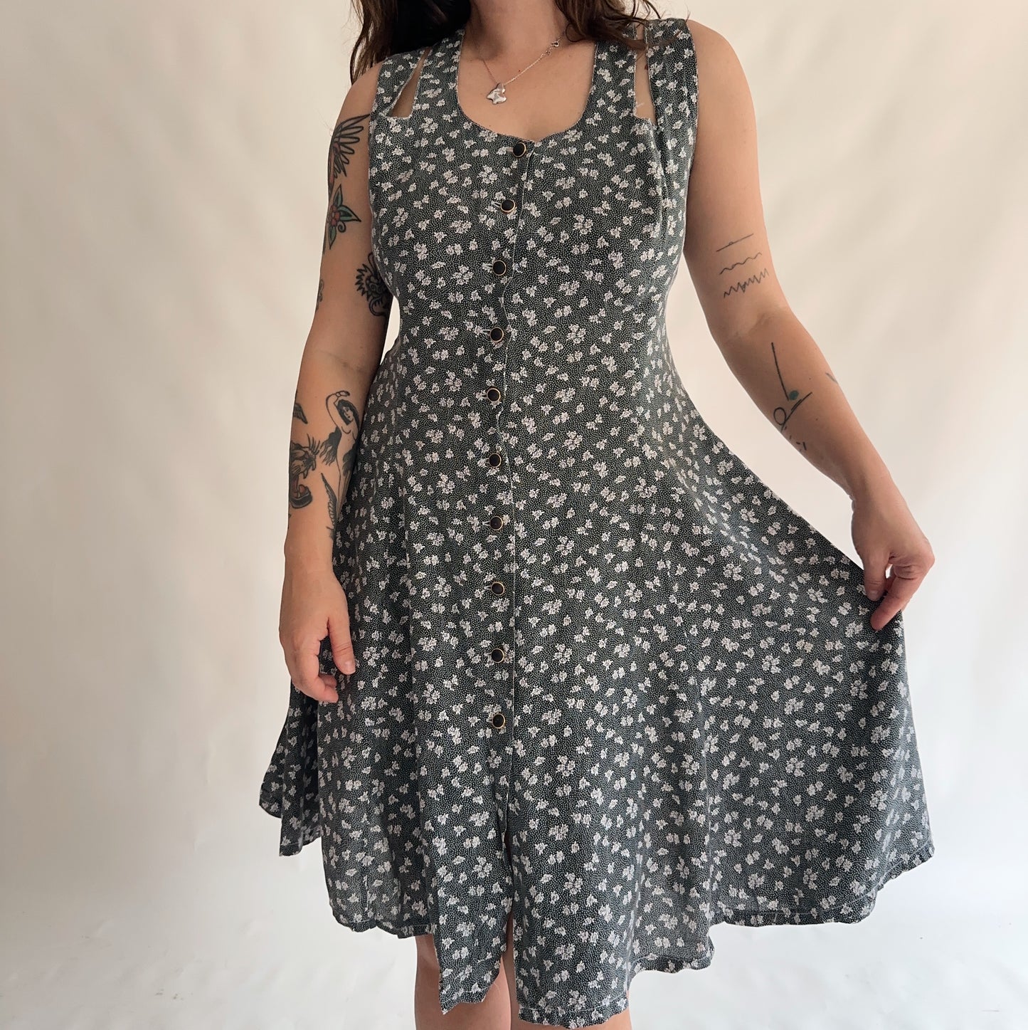 vestido vintage 90s (XL)