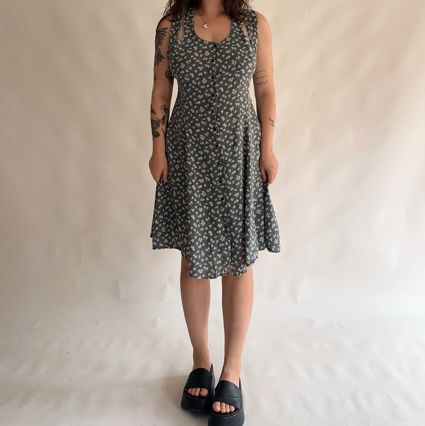vestido vintage 90s (XL)