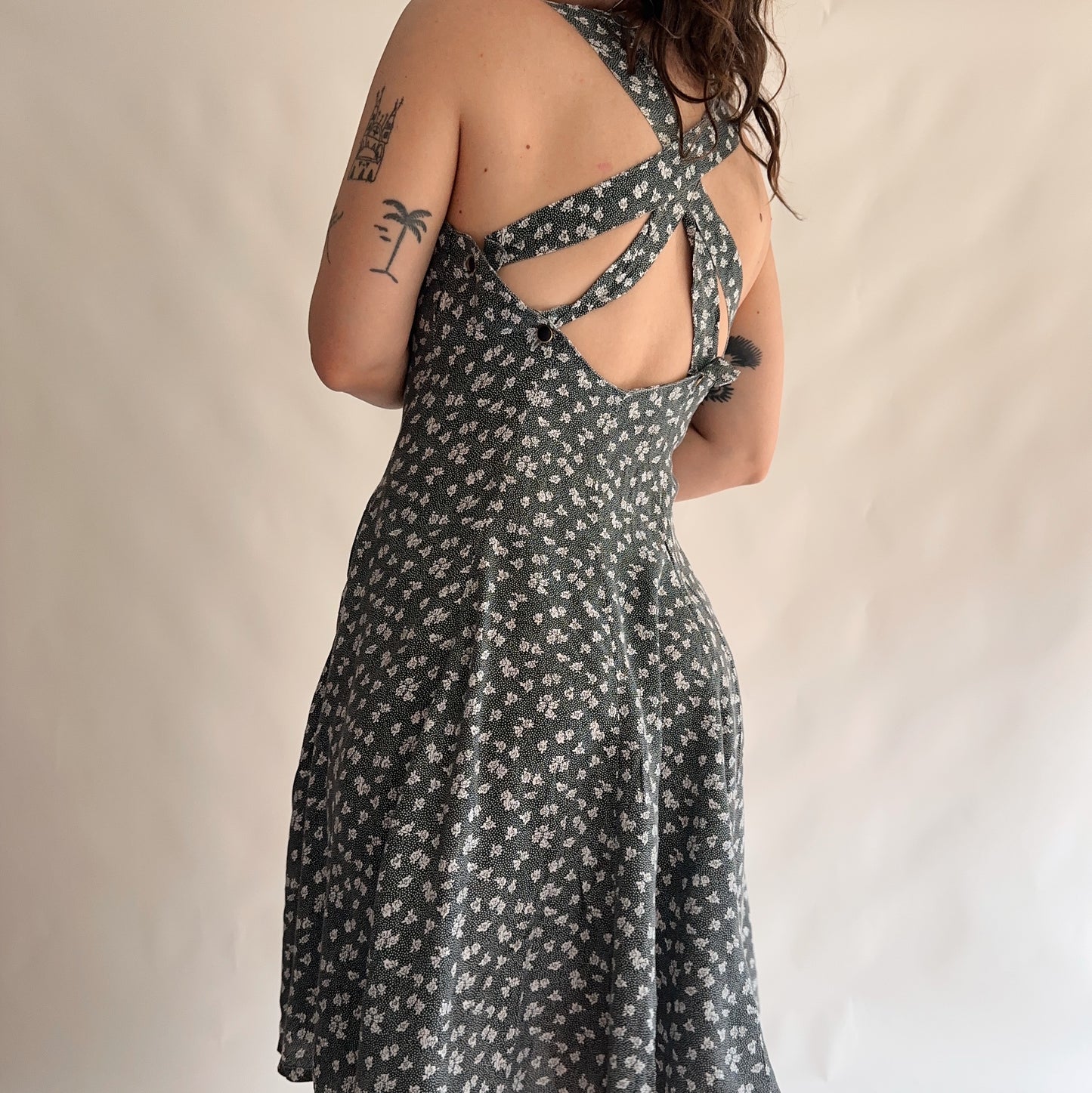 vestido vintage 90s (XL)