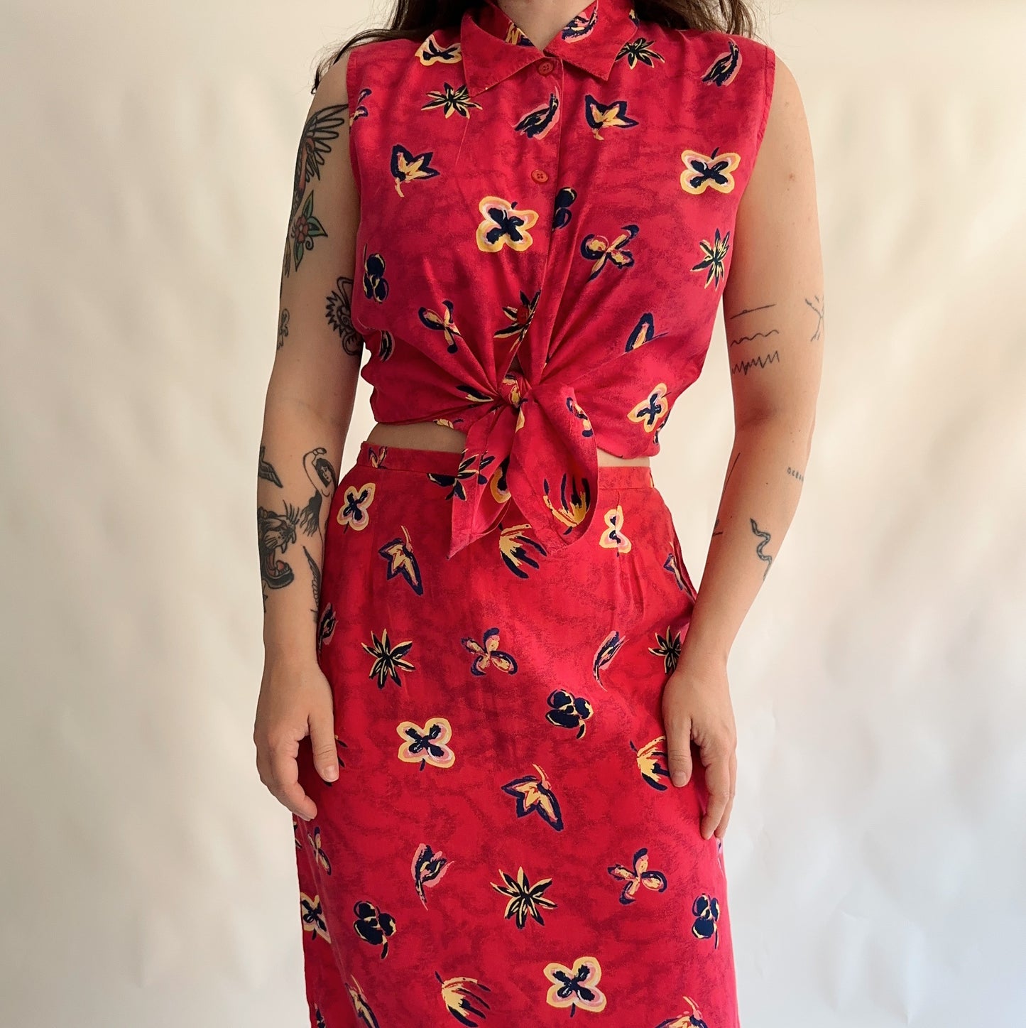 Set Vintage 90s - 4 peças (S-M)