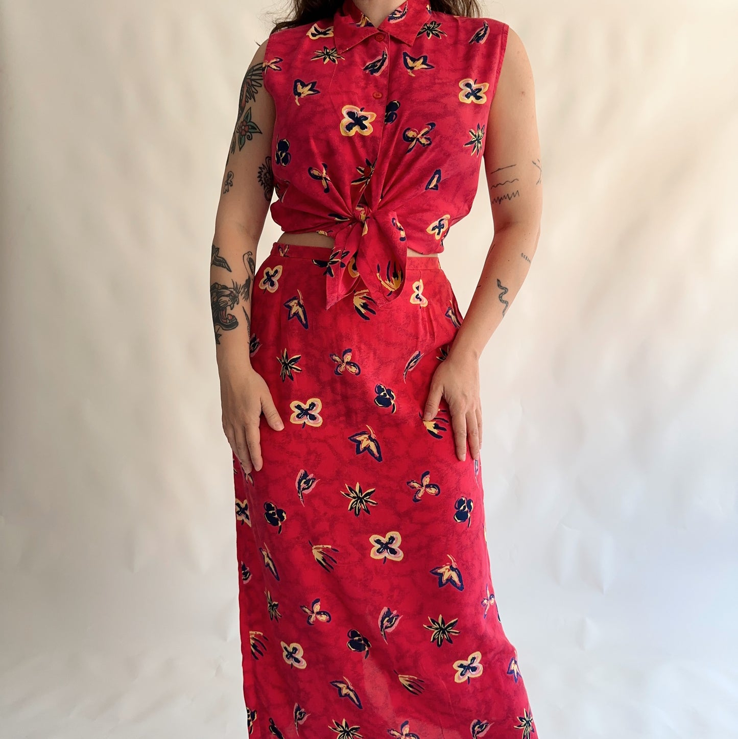 Set Vintage 90s - 4 peças (S-M)