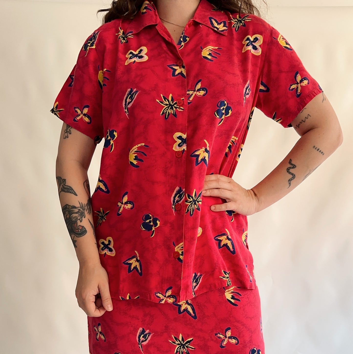 Set Vintage 90s - 4 peças (S-M)