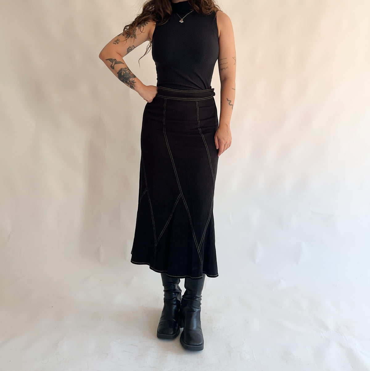 saia vintage longa y2k (L)