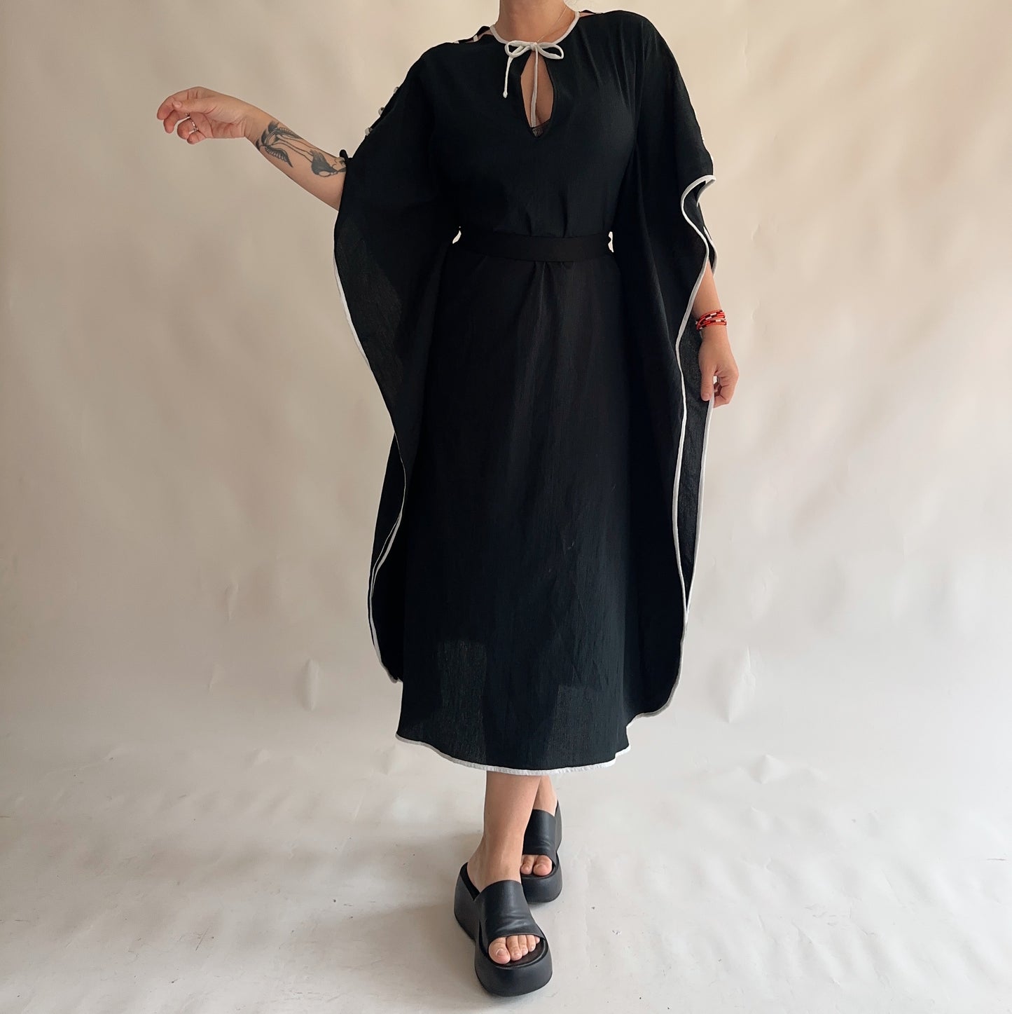 vestido vintage italiano (S ao L)