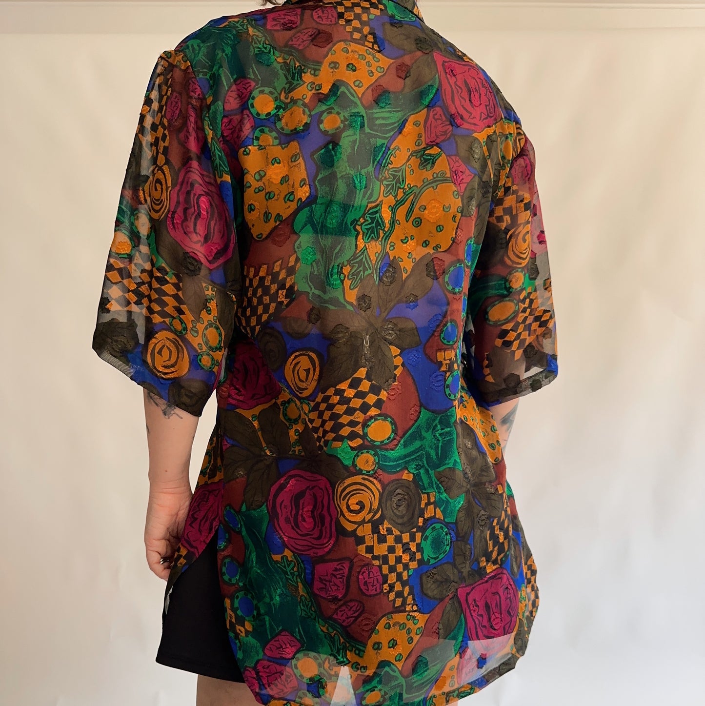 camisa vintage italiana (M)