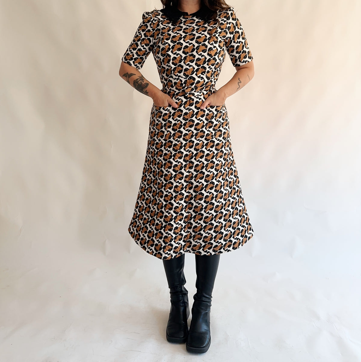 vestido fendi FW 2020-21 100% seda (S)