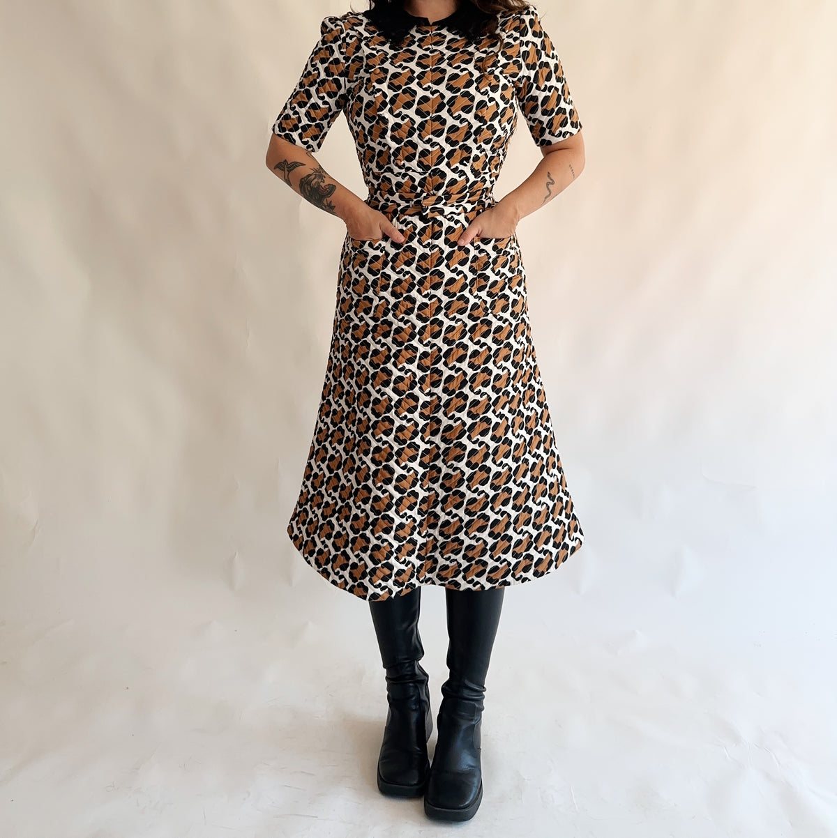 vestido fendi FW 2020-21 100% seda (S)