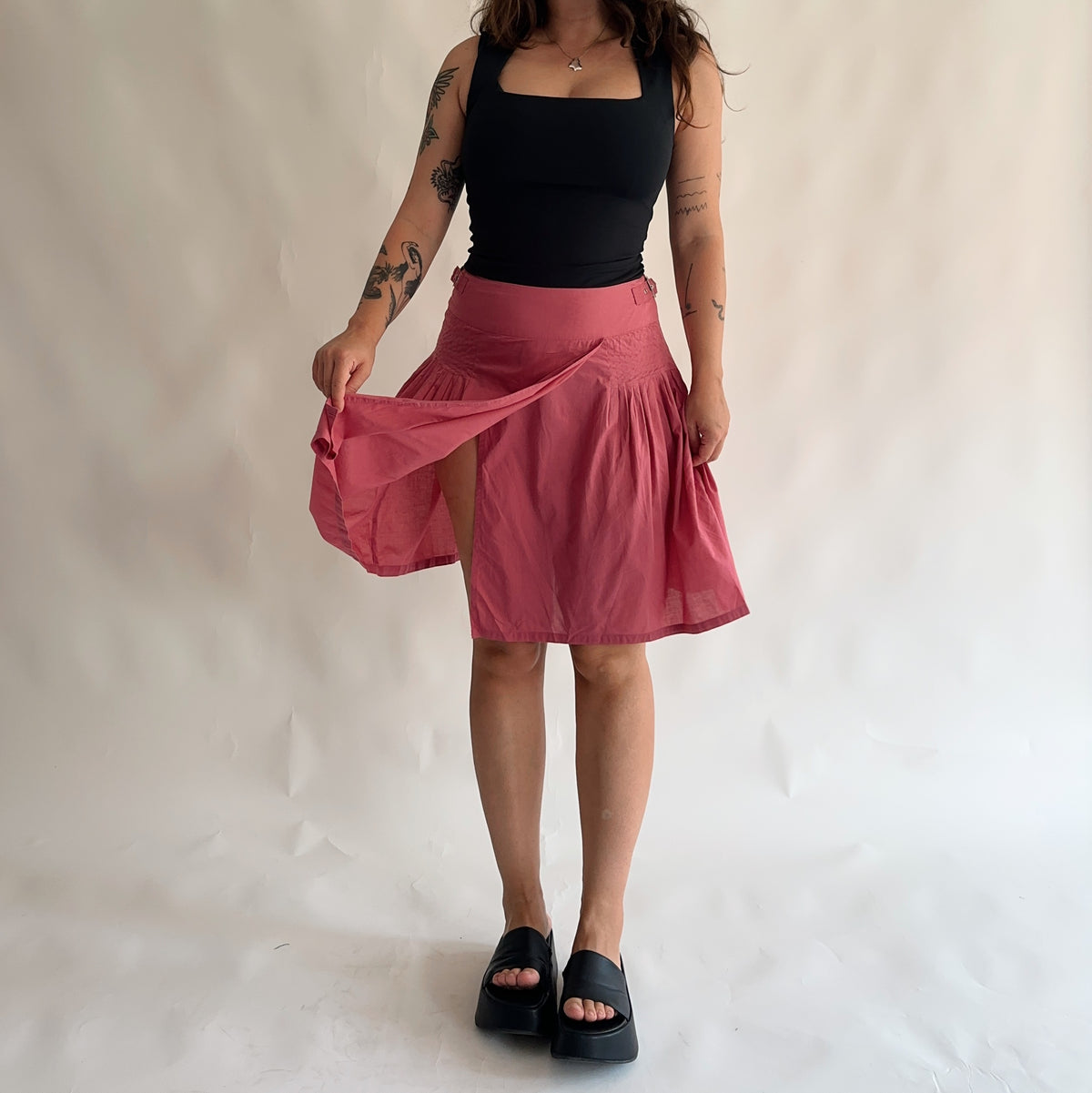 saia vintage goiaba (M)