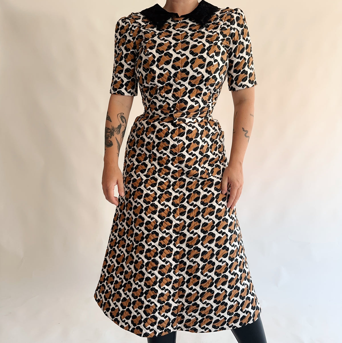 vestido fendi FW 2020-21 100% seda (S)