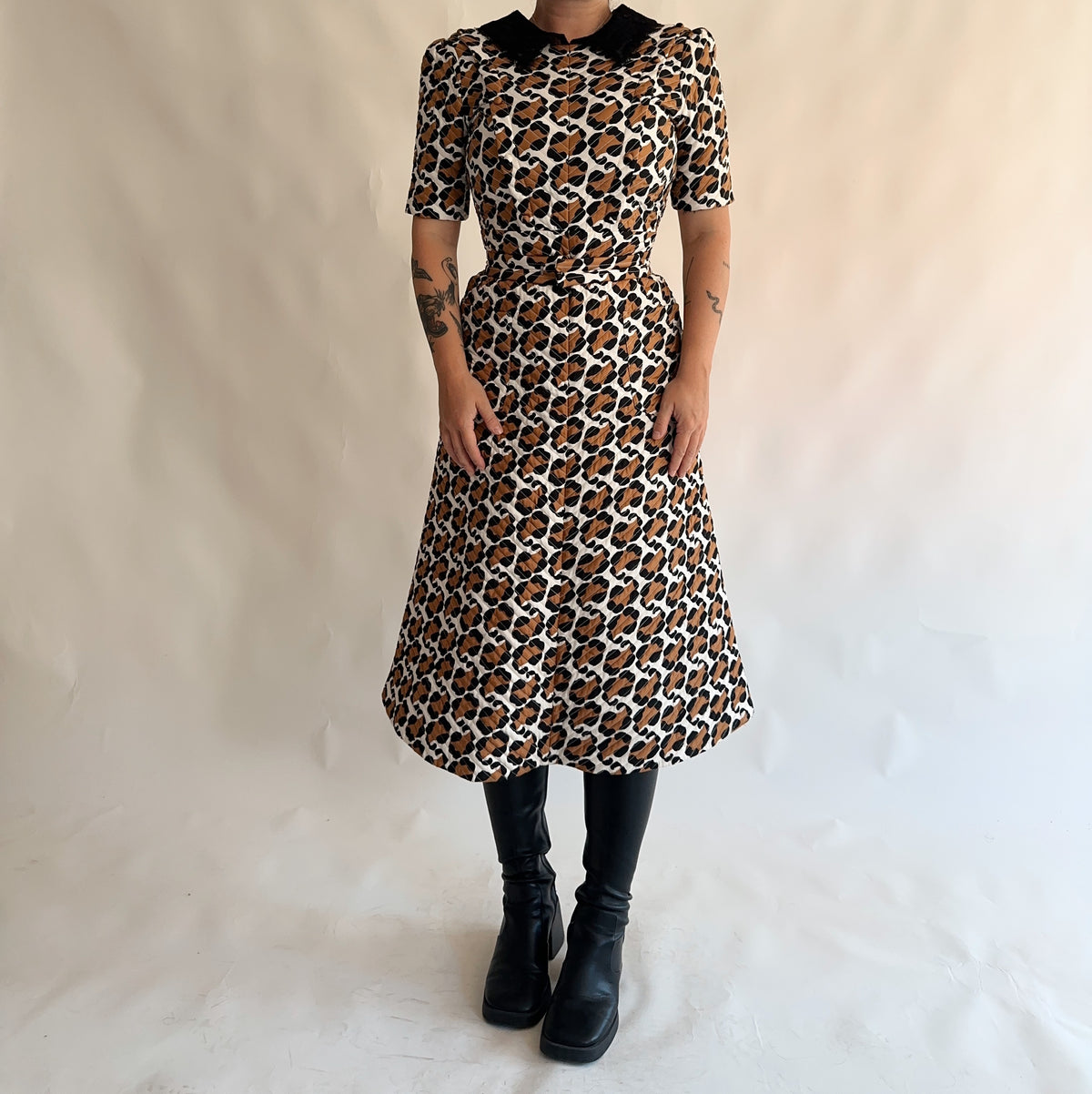 vestido fendi FW 2020-21 100% seda (S)