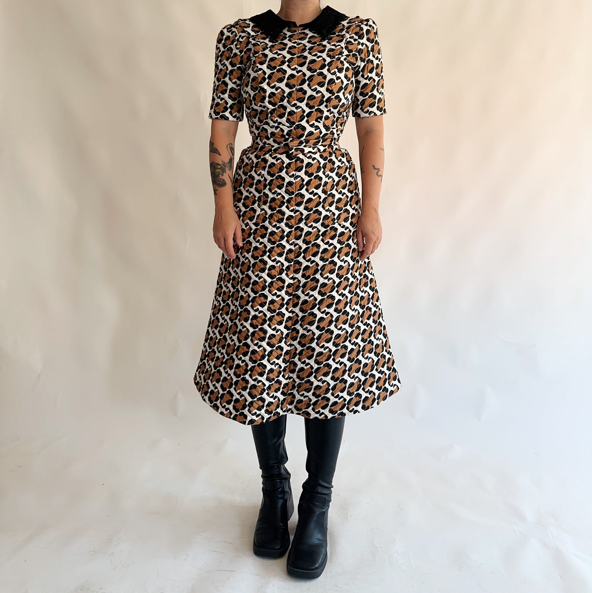 vestido fendi FW 2020-21 100% seda (S)