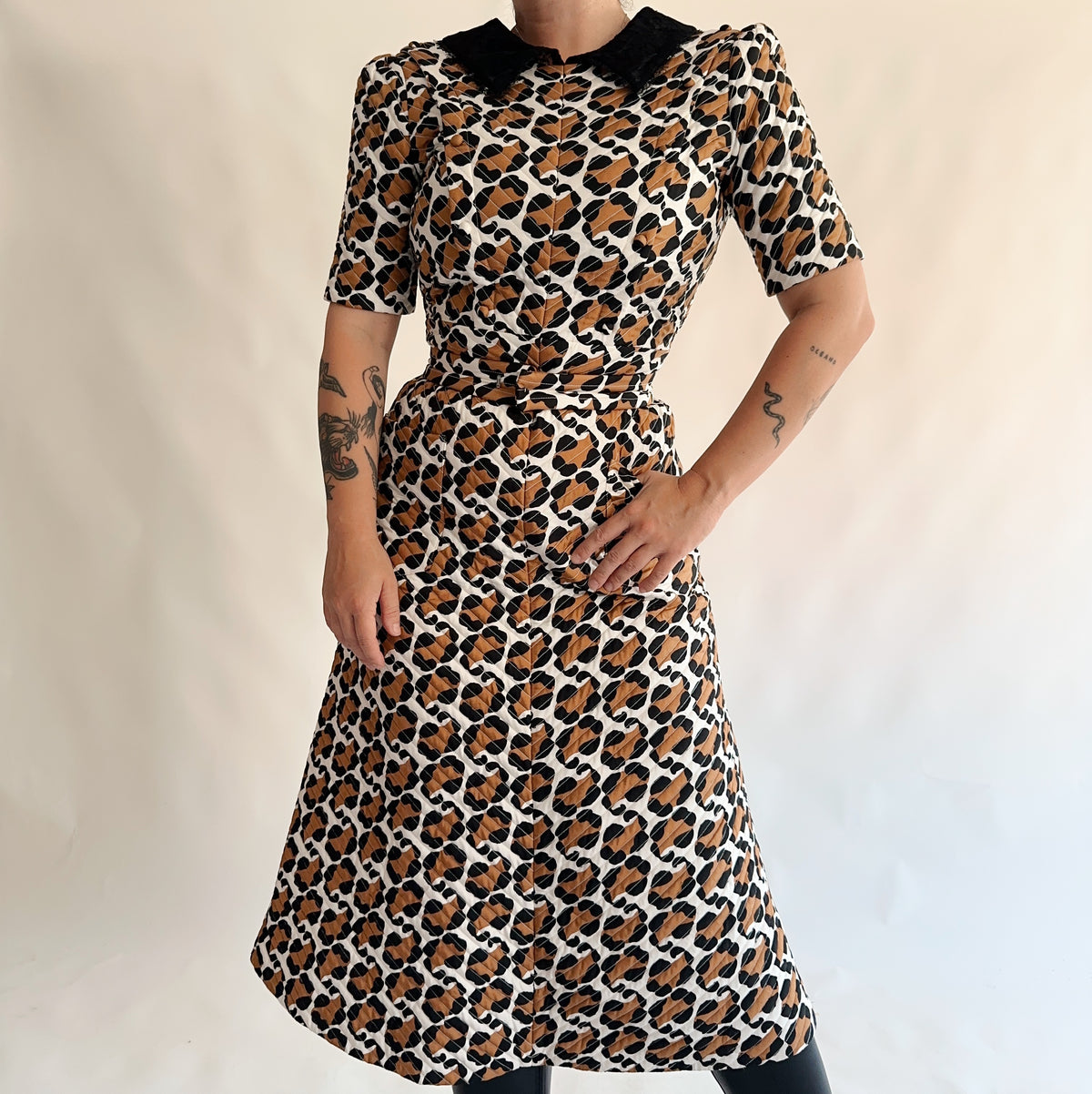 vestido fendi FW 2020-21 100% seda (S)