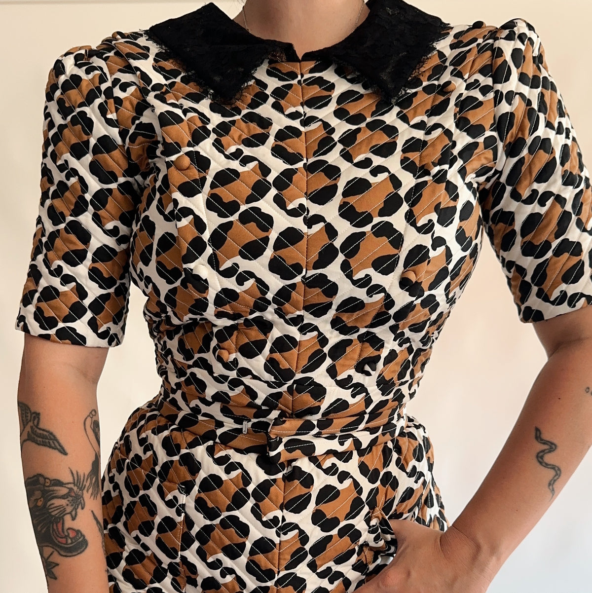vestido fendi FW 2020-21 100% seda (S)
