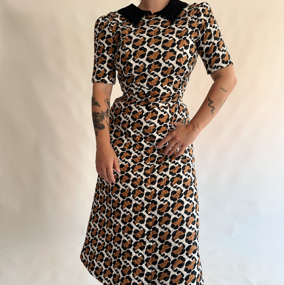vestido fendi FW 2020-21 100% seda (S)