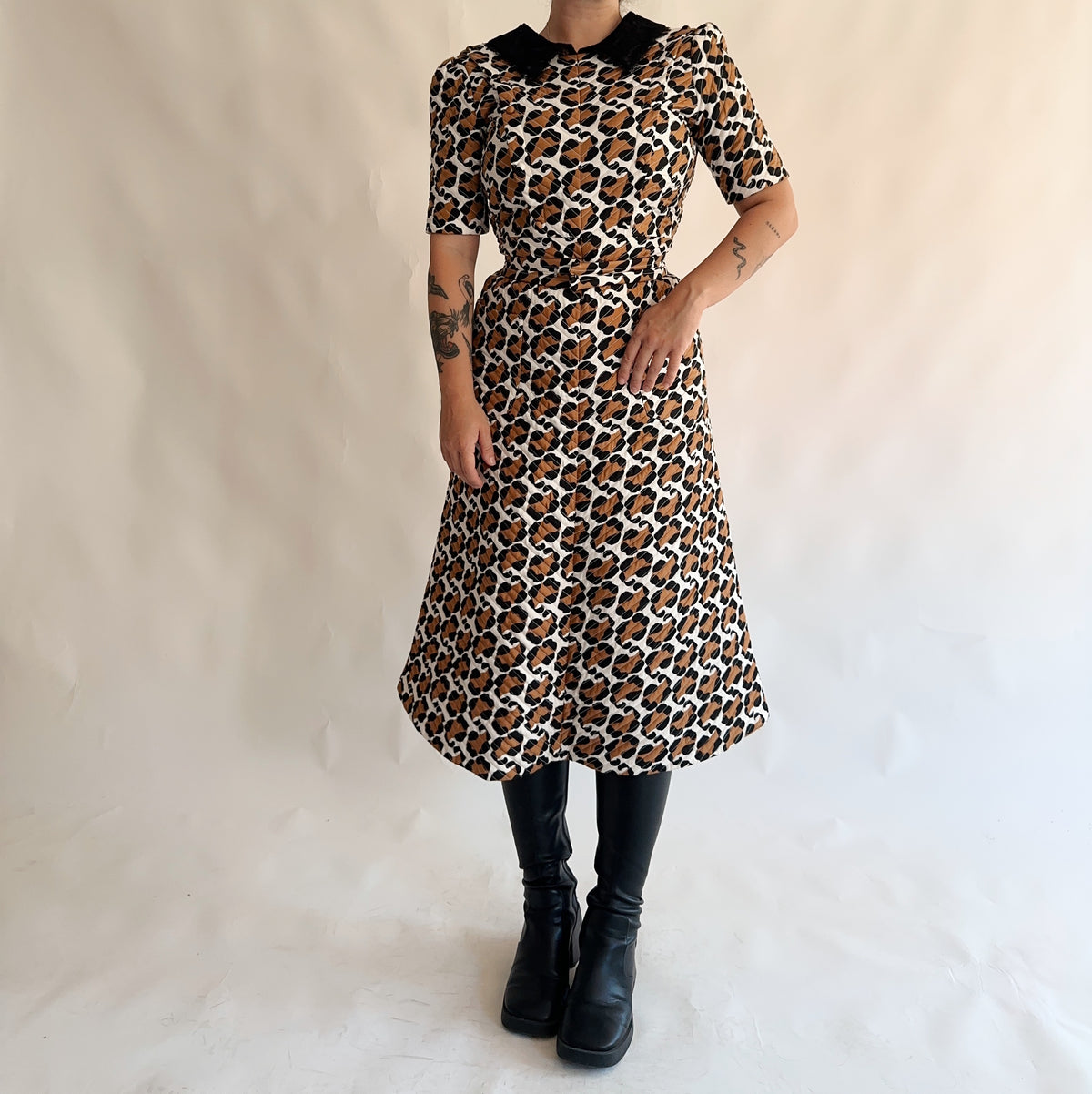 vestido fendi FW 2020-21 100% seda (S)