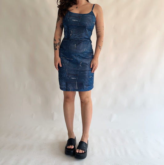 vestido vintage y2k (M)