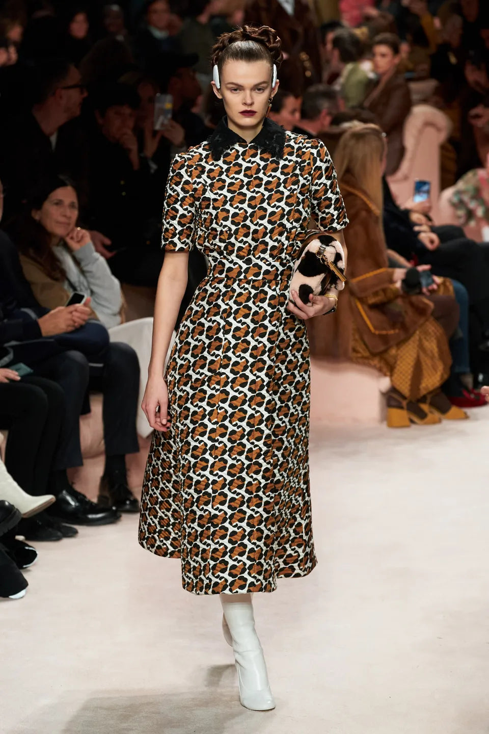 vestido fendi FW 2020-21 100% seda (S)