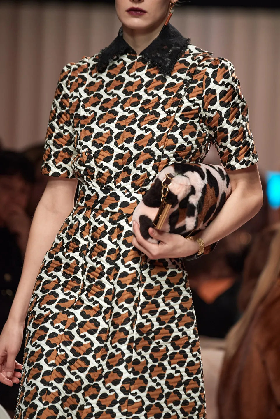 vestido fendi FW 2020-21 100% seda (S)