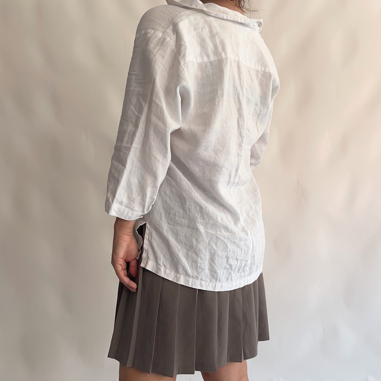 Camisa Vintage 100% linho (L)