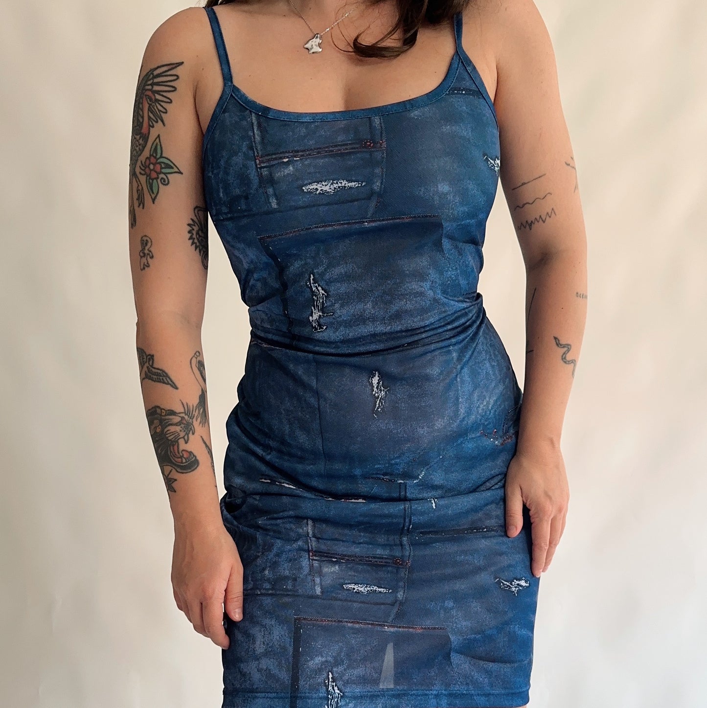 vestido vintage y2k (M)