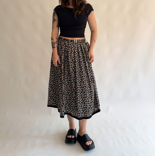 saia vintage midi de verão (L-XL)