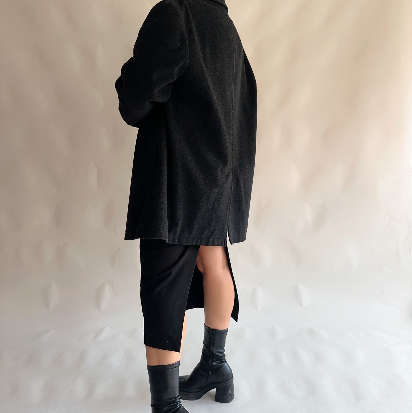 Vintage Wool Coat (XL)