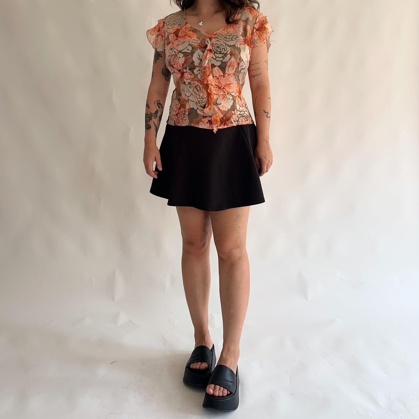 top vintage 70% seda (M-L)