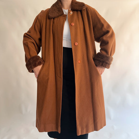 Casaco Vintage de Lã (L-XL)
