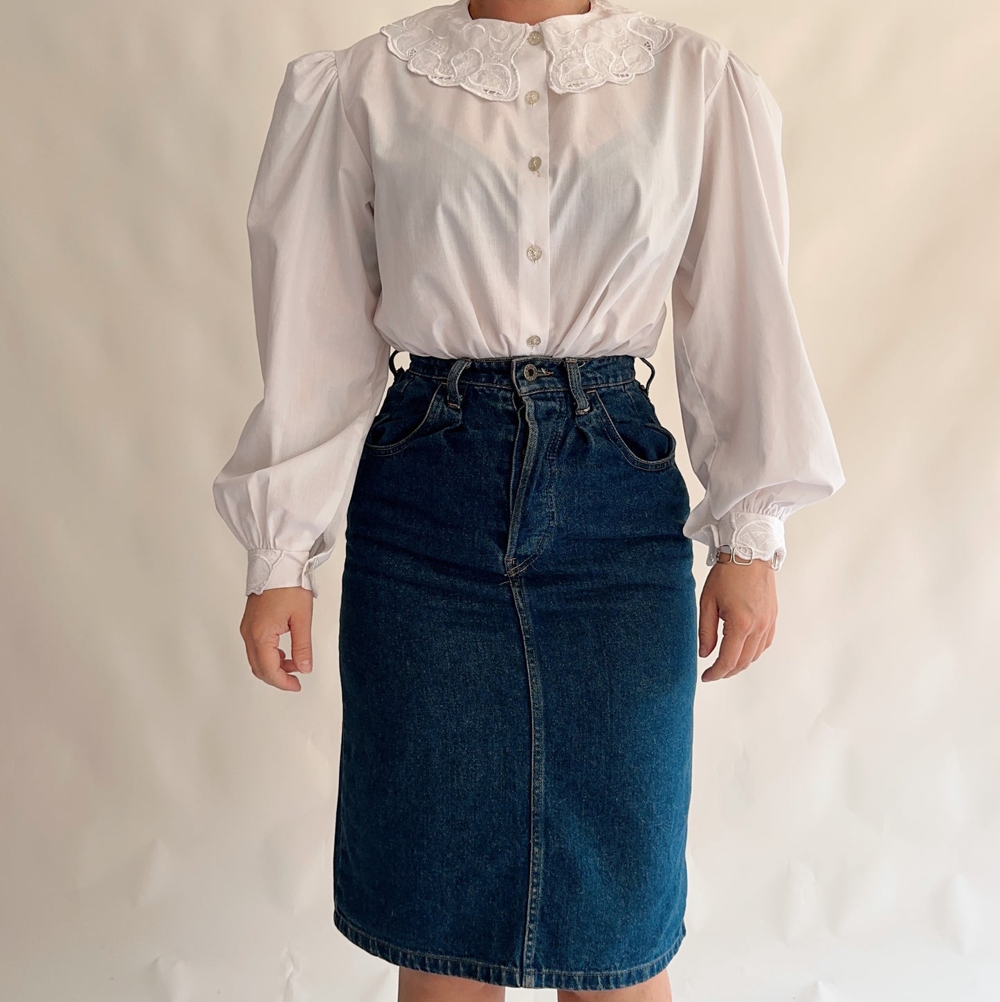 Saia Vintage jeans (S)