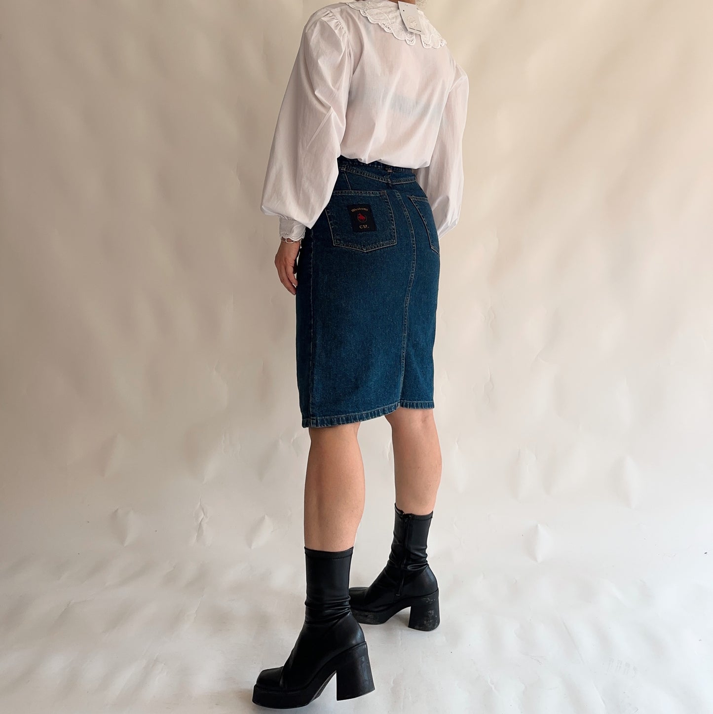 Saia Vintage jeans (S)