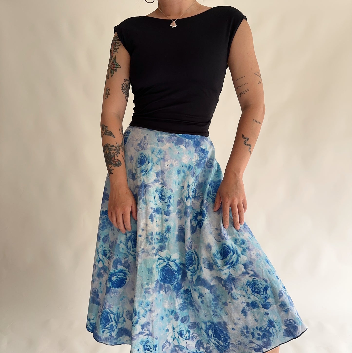 Vintage midi skirt (XS)