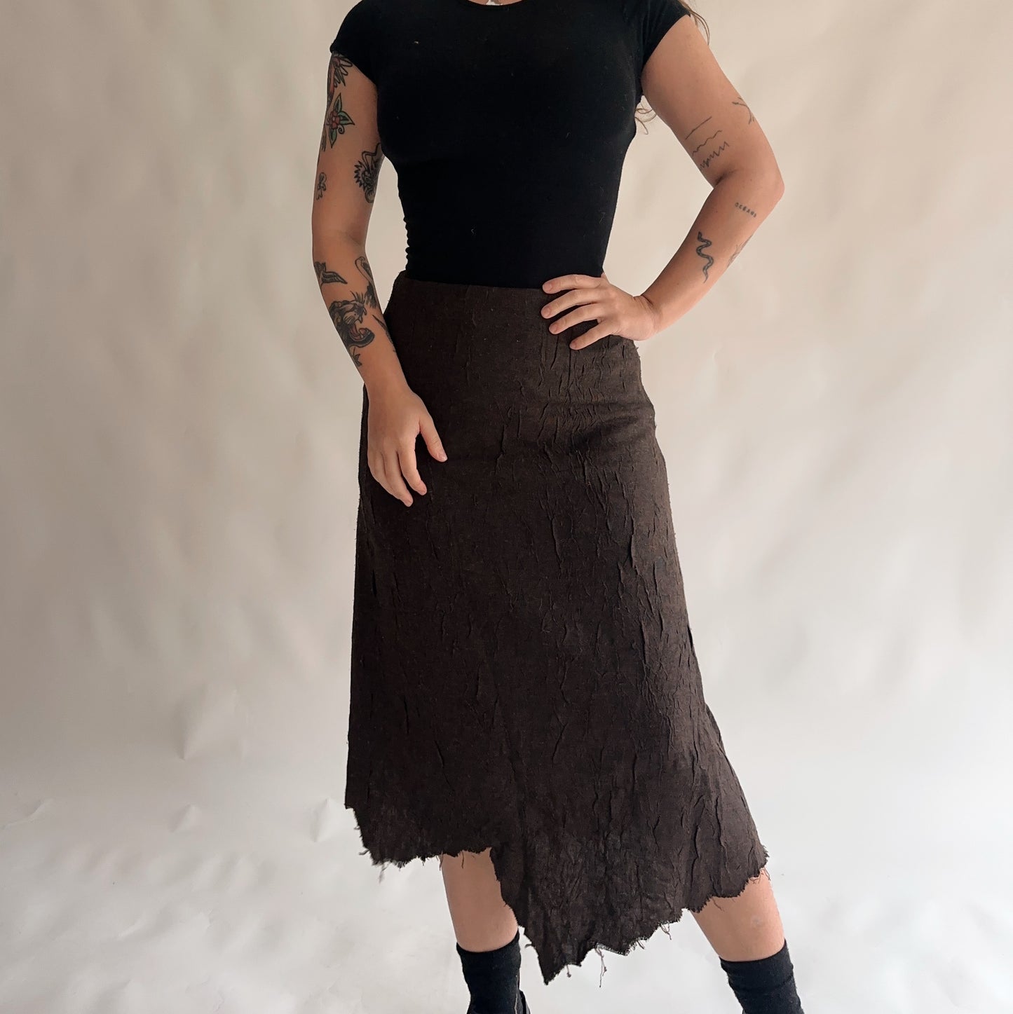 Saia Vintage Assimétrica (M)