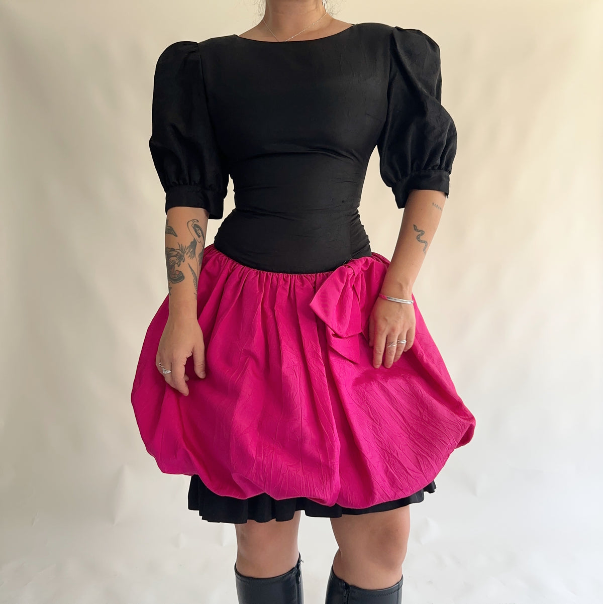vestido vintage 80s (S)