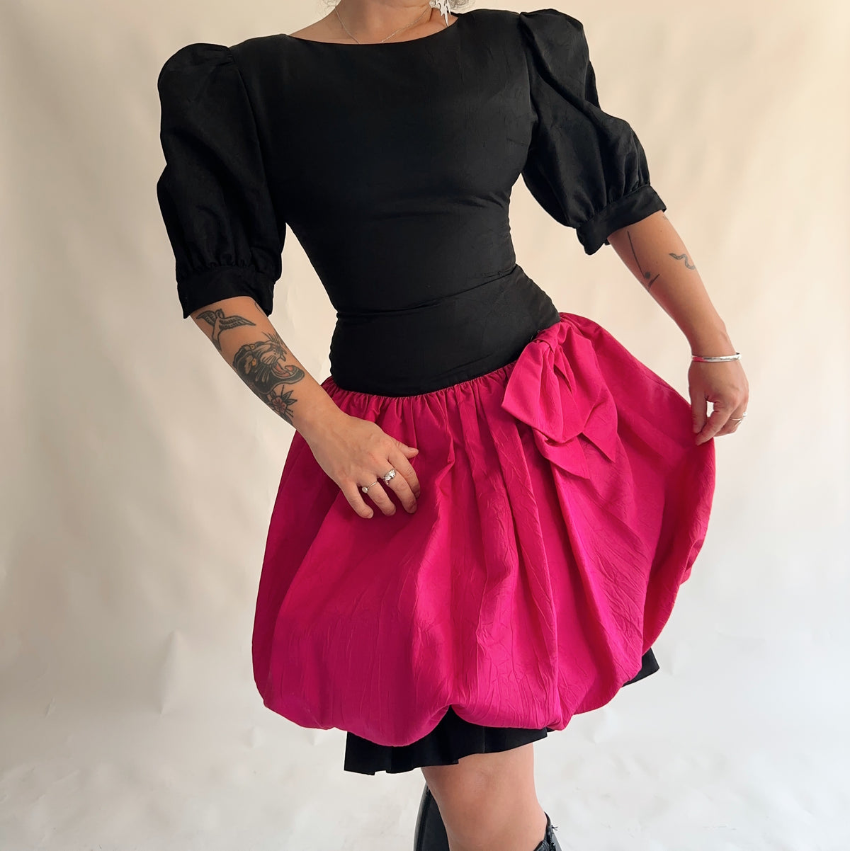 vestido vintage 80s (S)