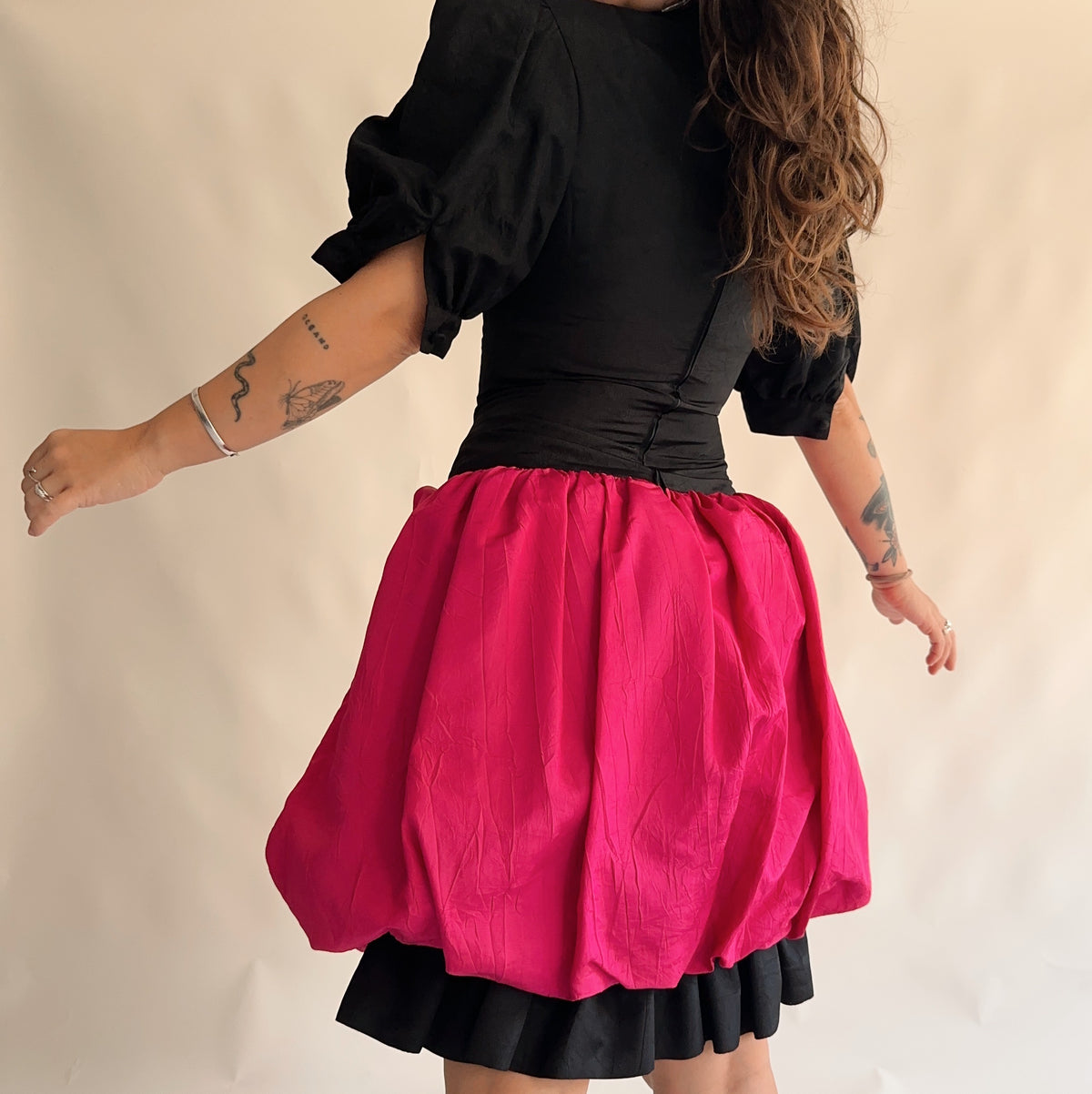 vestido vintage 80s (S)