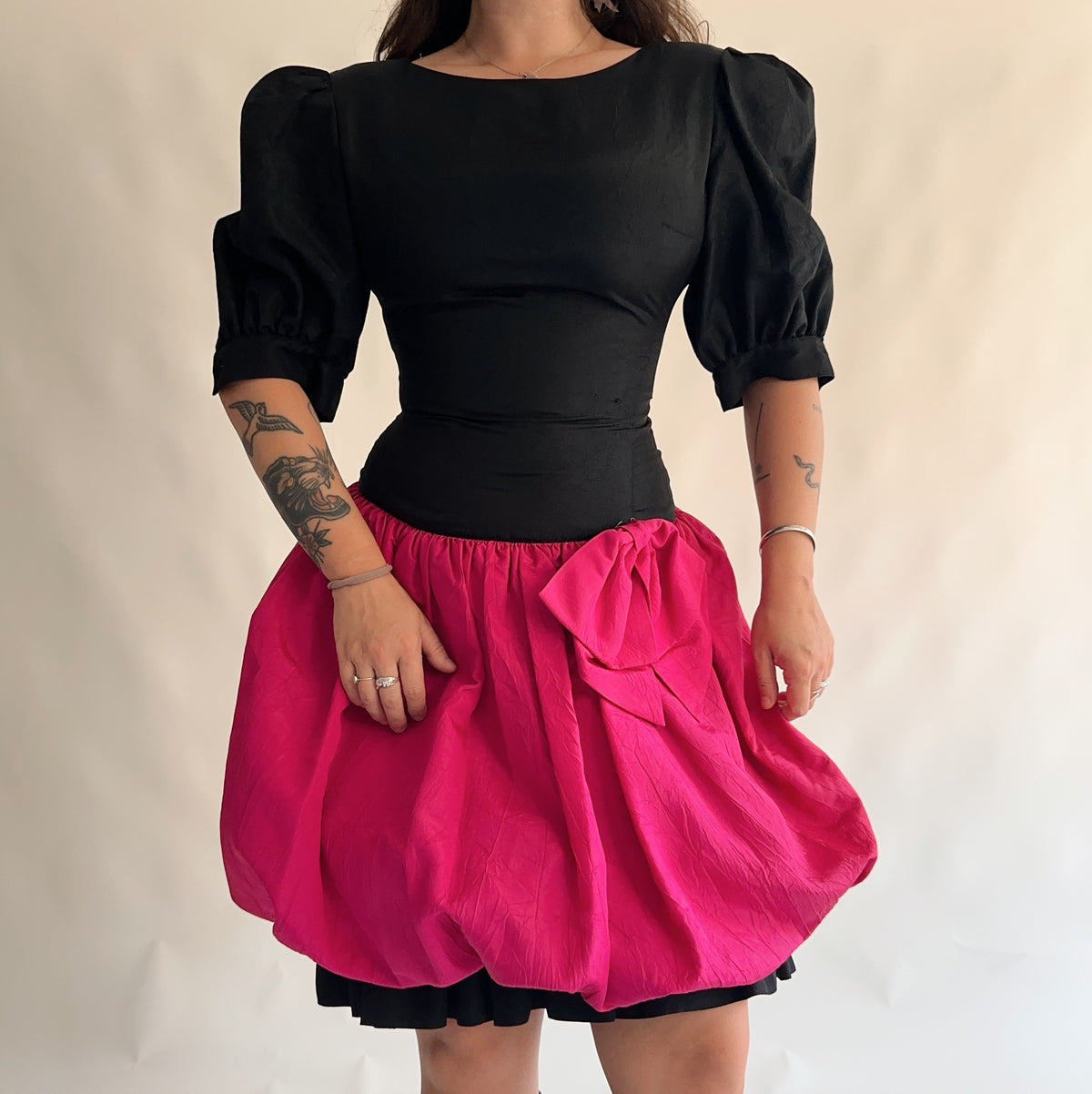 vestido vintage 80s (S)