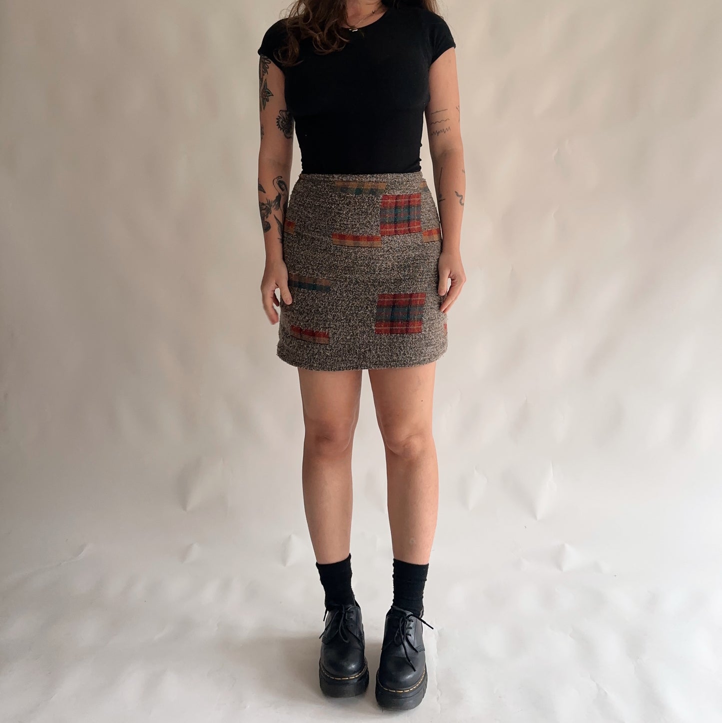 Saia vintage Curta de Inverno (M)