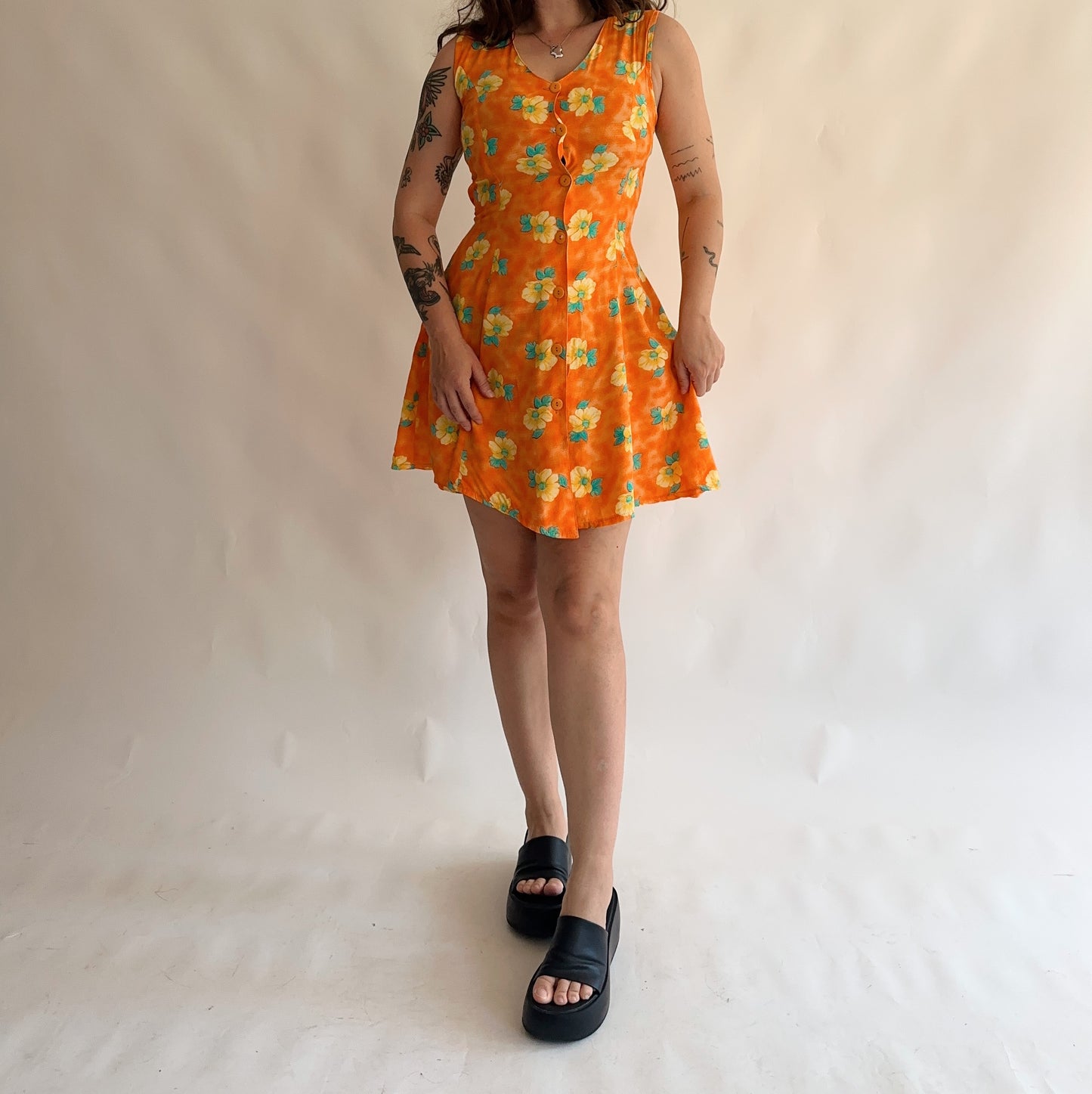 vestido vintage 90s (S-M)