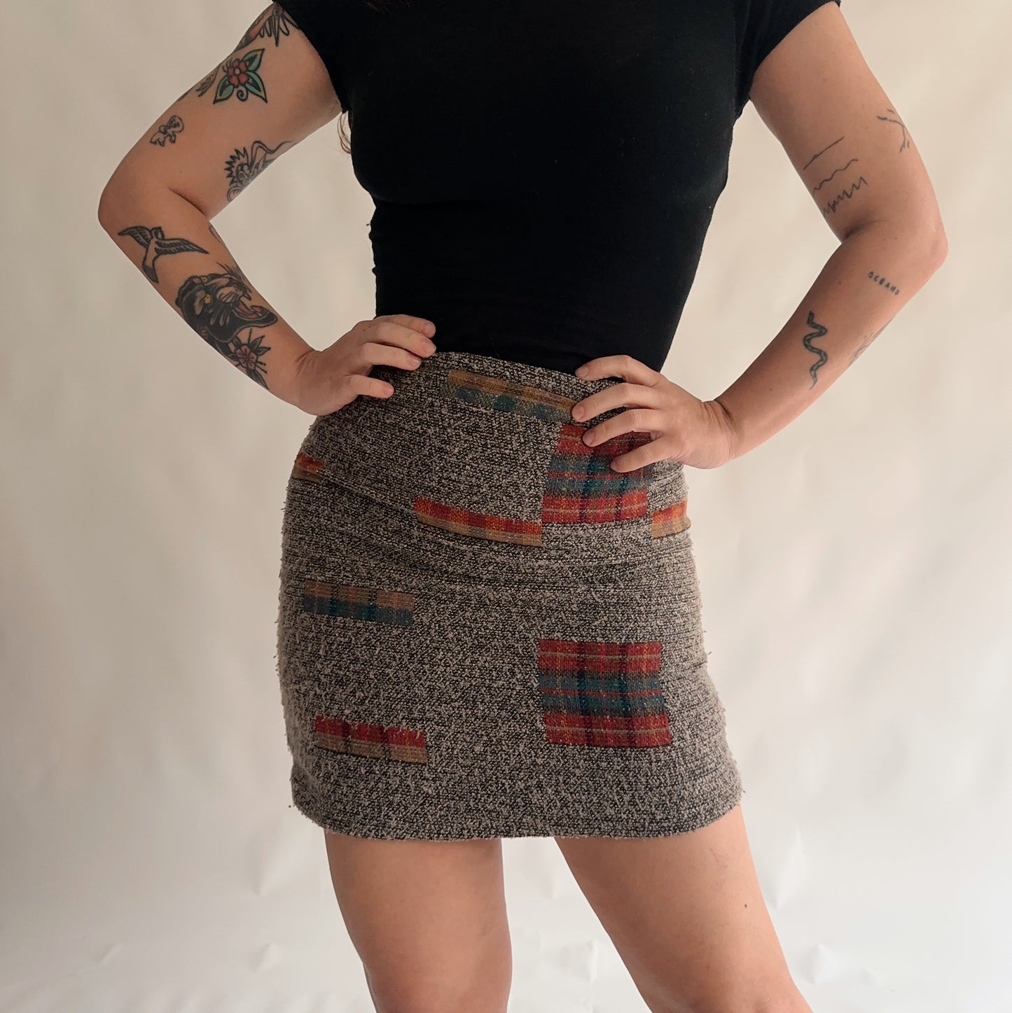 Saia vintage Curta de Inverno (M)