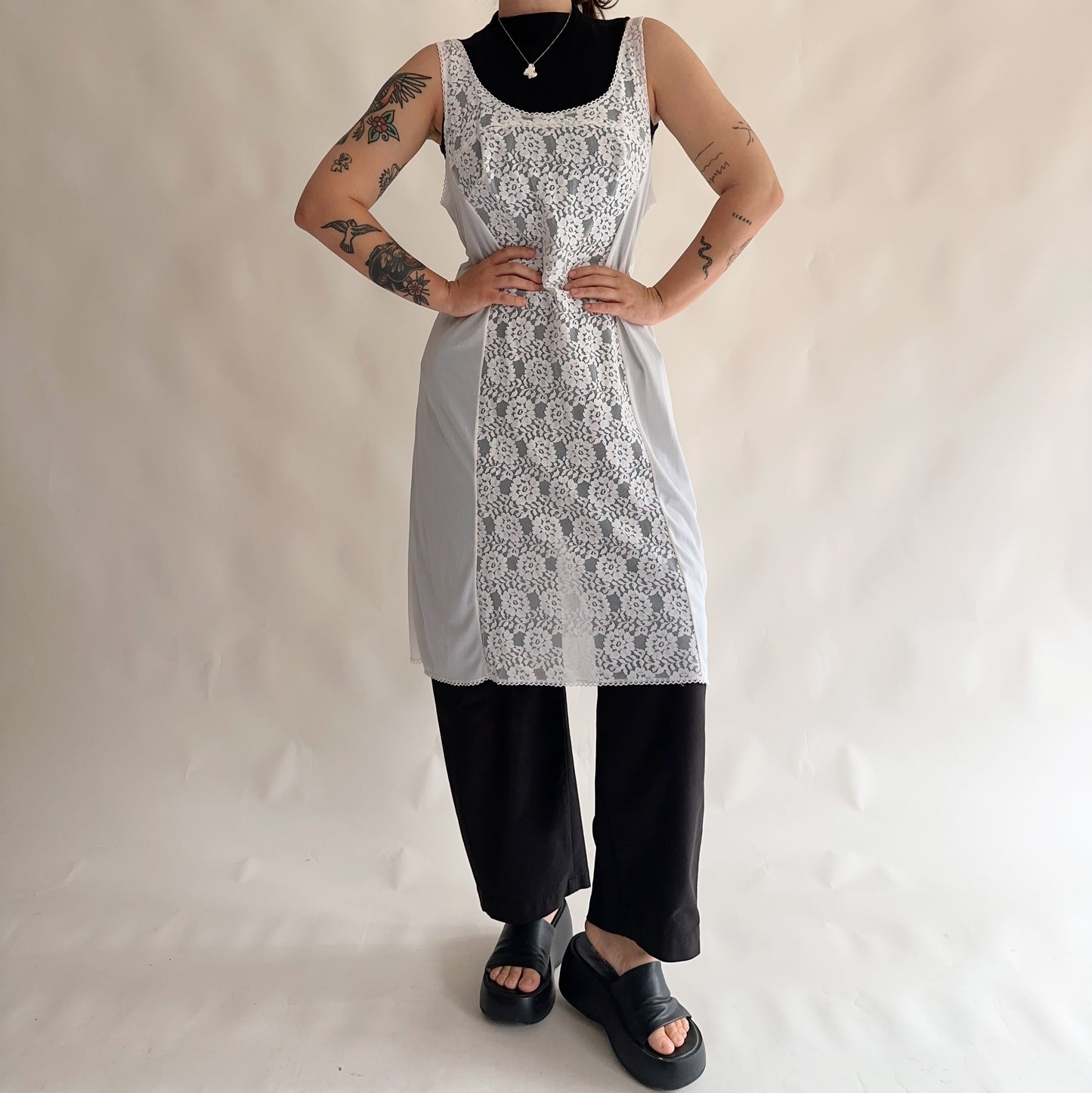 slip dress vintage (XL)