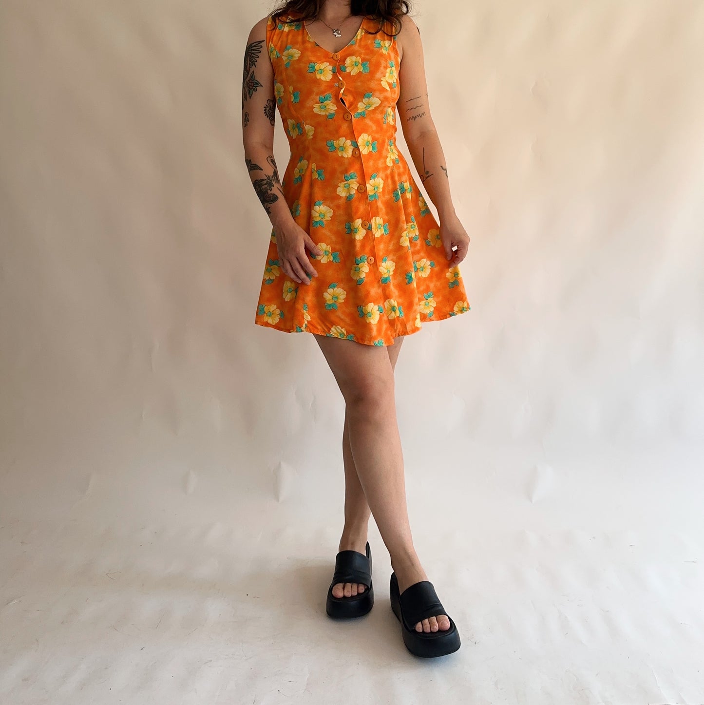 vestido vintage 90s (S-M)