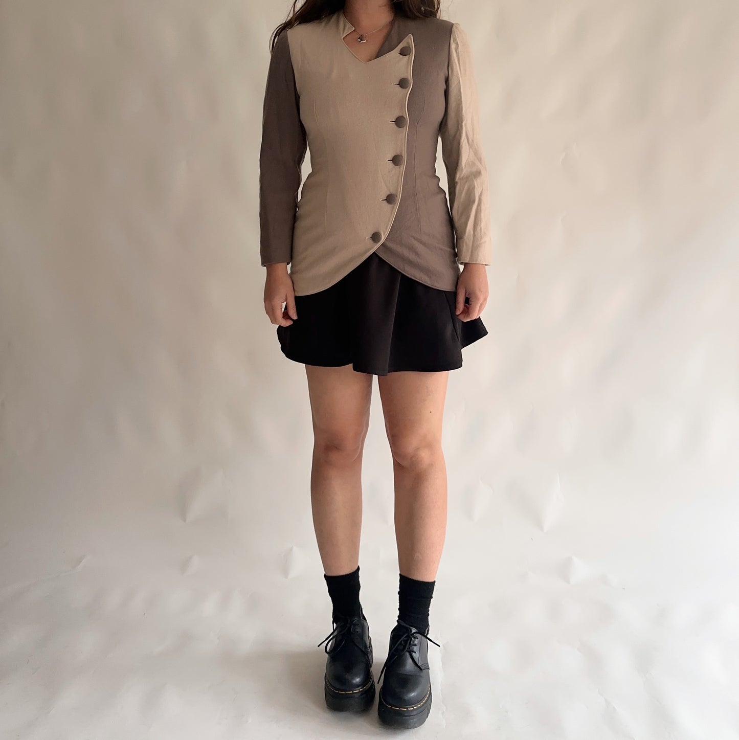 Blazer Vintage Assimétrico (M)