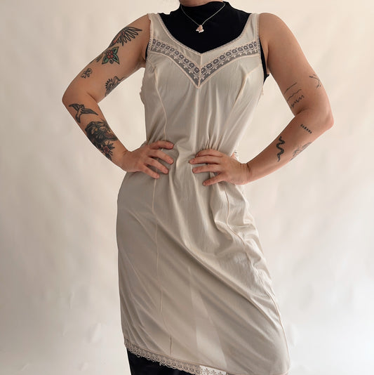 slip dress vintage (L)
