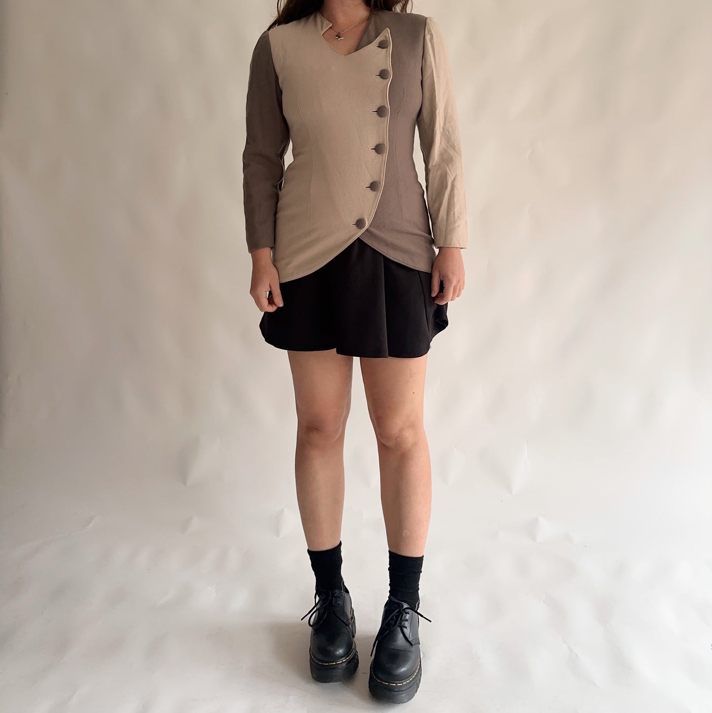 Blazer Vintage Assimétrico (M)